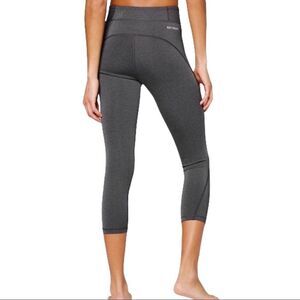 Ivy Park Dark Grey Sculpt Cropped Leggings Size S
